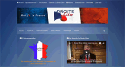 Desktop Screenshot of ladroitelibre.fr